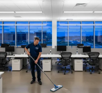 Commercial office cleaning service by The Maid of The Day in a Metro Detroit Southfield business office